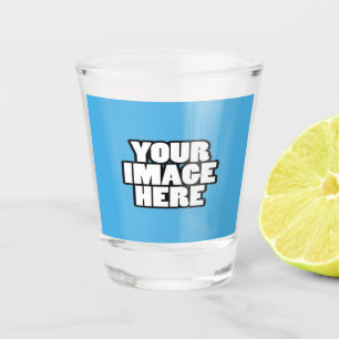Easy design unique one of a kind personalized shot glass