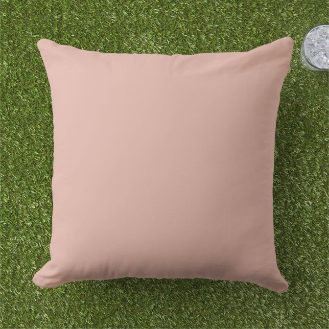 Easy DIY using Zazzle free designing tools pink Outdoor Pillow (Grass)