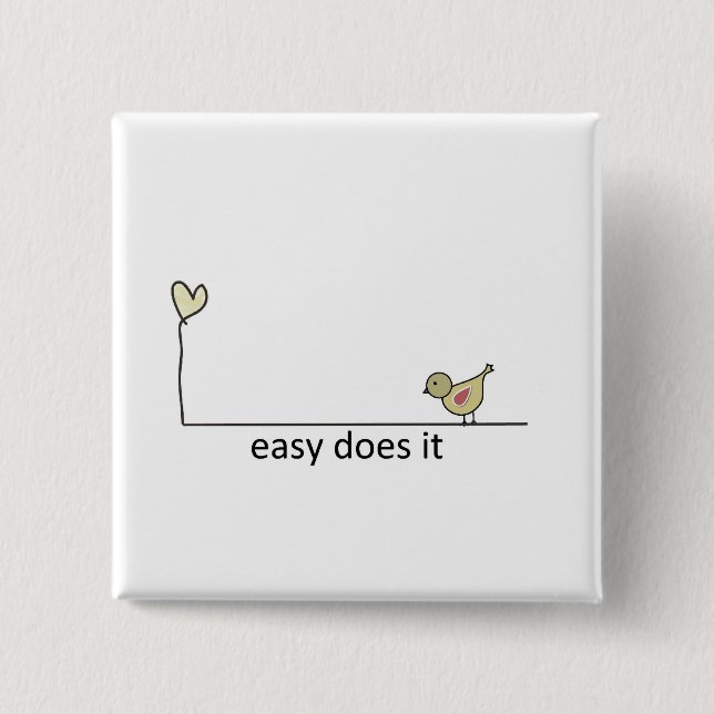 easy does it 2 inch square button (Front)