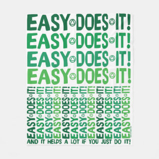Easy Does It Fleece Blanket, 50"x60" Blanket