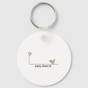 easy does it keychain