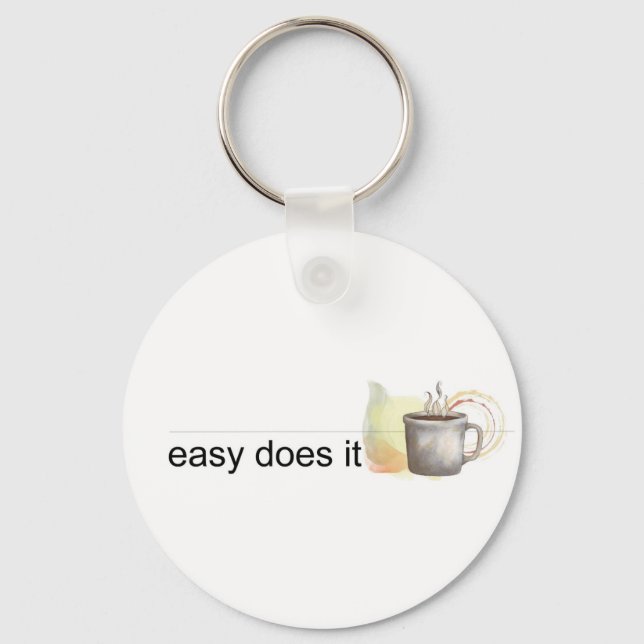 easy does it keychain (Front)