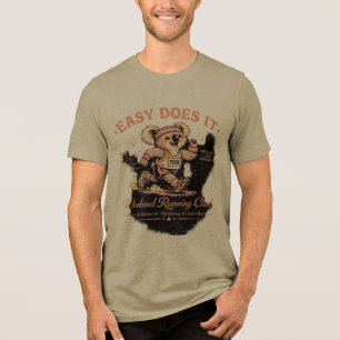 Easy Does It Weekend Running Club Retro Koala Tee