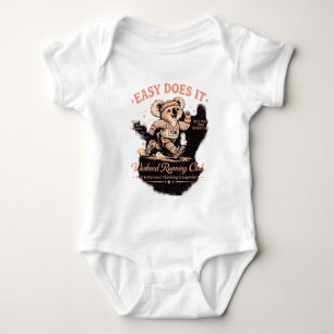 Easy Does It Weekend Running Club Retro Koala Tee