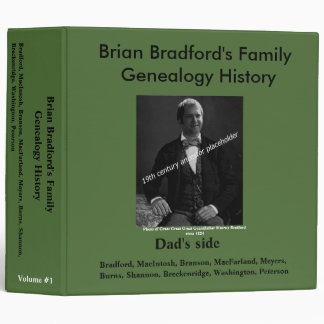 Easy Genealogy History Binder - Dad's side