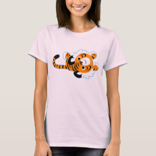 Easy-Going Cute Cartoon Tiger Women T-Shirt