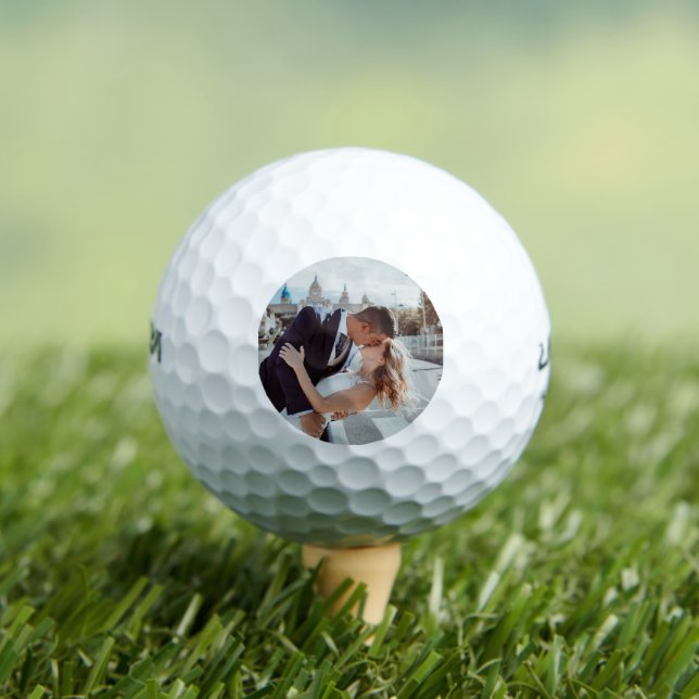 EASY!  Golf Balls - Personalized - Add your Image (Insitu Tee)