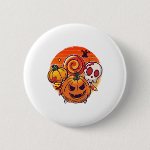easy Halloween costume halloween mood   2 Inch Round Button