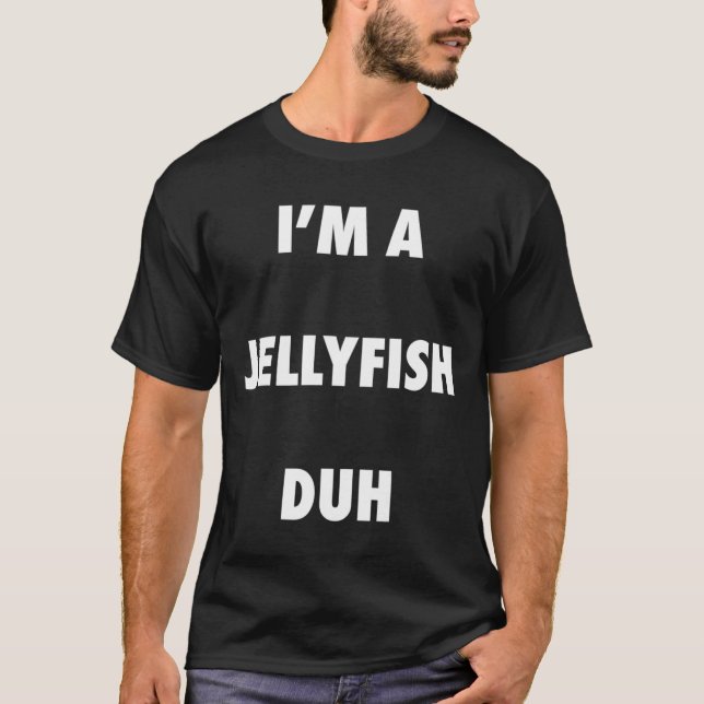 Easy Halloween Jellyfish Costume Shirt for Men Wom (Front)