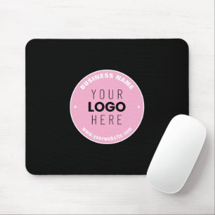 Easy Logo Replacement & Editable Text   Pink/DIY Mouse Pad