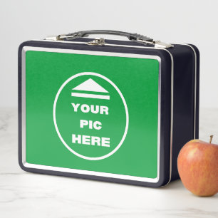 EASY! Metal Lunchbox - Black- Custom