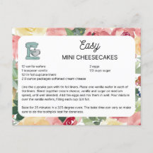 Easy Mini Cheesecake