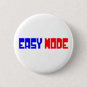 EASY MODE 2 INCH ROUND BUTTON