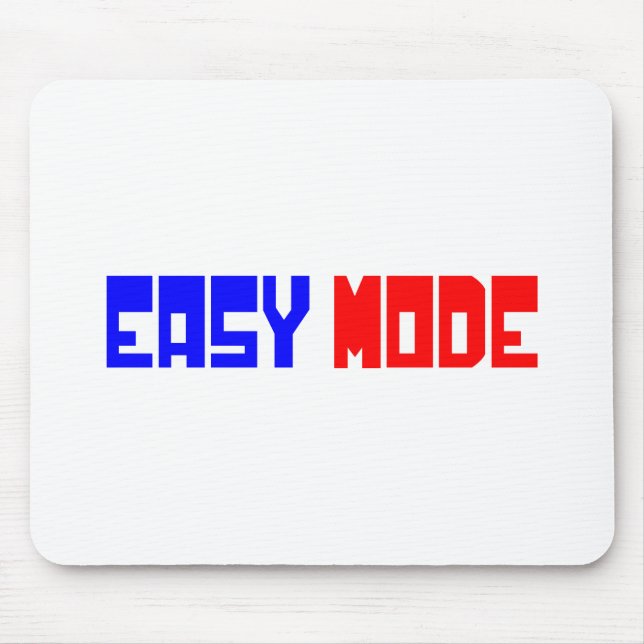 EASY MODE MOUSE PAD (Front)