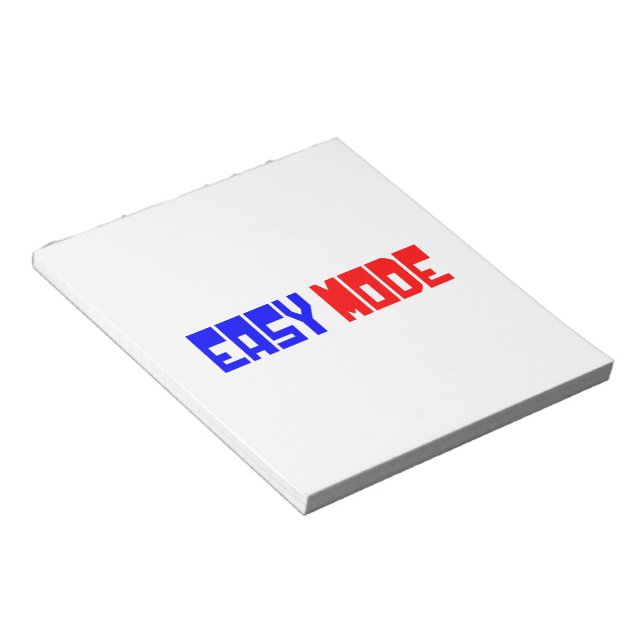 EASY MODE NOTEPAD (Angled)