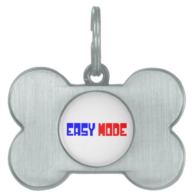 EASY MODE PET NAME TAG (Front)