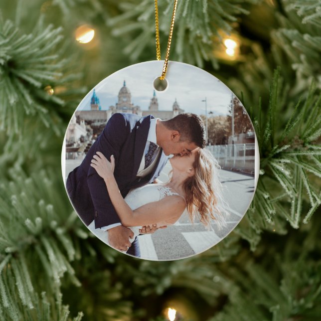 EASY!  Ornament - Personalized - Add your Image (Tree)