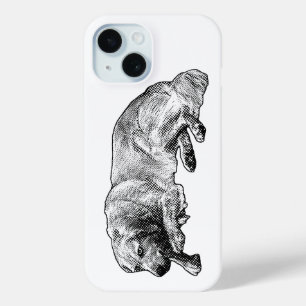 Easy Patterned Calm Even When Life Moves iPhone 15 Case