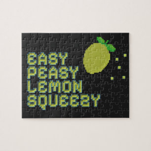 Easy Peasy Lemon Squeezy Pixel Art Puzzle
