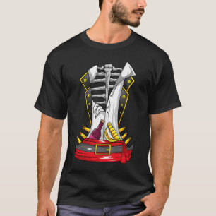 Easy Pirate Costume For Men Women Kids Skeleton P T-Shirt