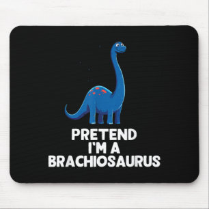 Easy Pretend A Brachiosaurus Costume Halloween Mouse Pad