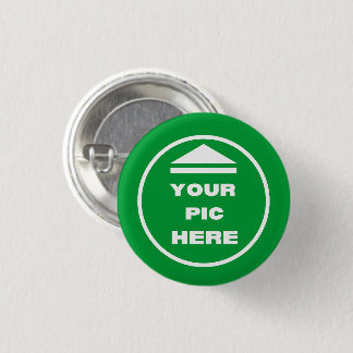 EASY! Round Button - Small, 1¼ Inch - Custom