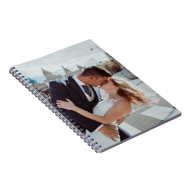 EASY!  Spiral Notebook - Personalized - Add Image (Right Side)