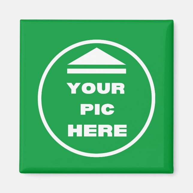 EASY! Square Magnet - 2 Inch - Custom (Front)