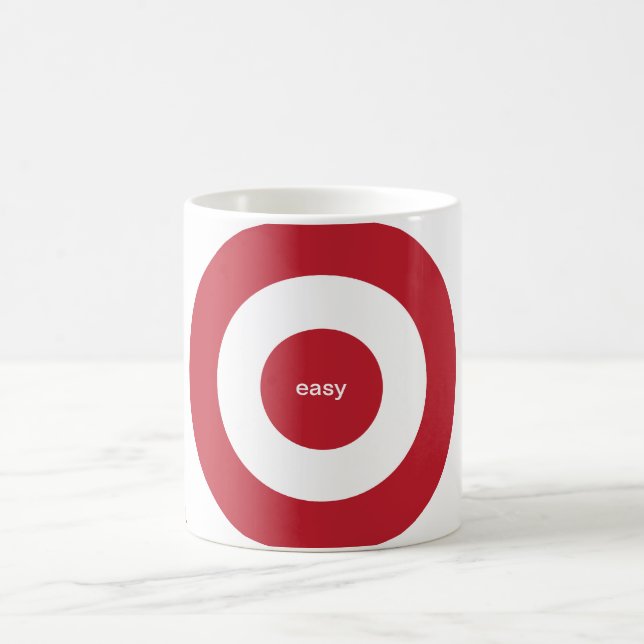 Easy Target Dart Board Coffee Mug (Center)