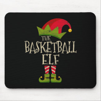 Easy The Basketball Elf Costume Family Group Gift  Mouse Pad