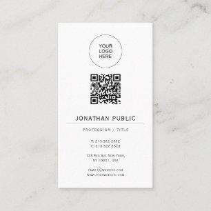 Easy to Make Elegant Template Matte Paper Vertical Business Card