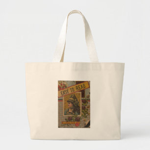 Easy To Read Large Tote Bag
