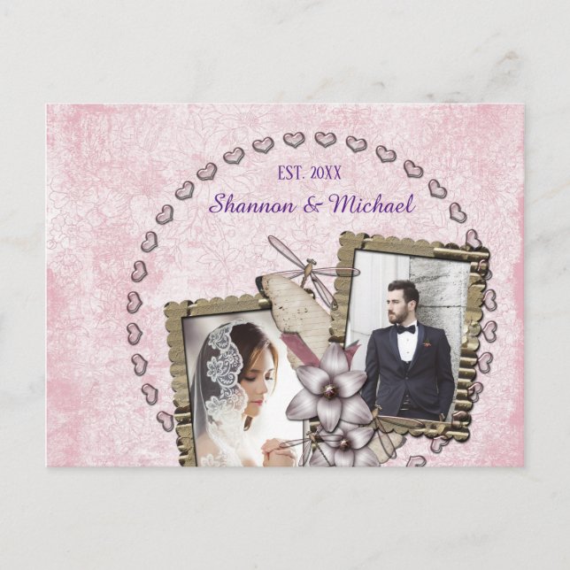 EASY! Wedding Postcard - Custom (Front)