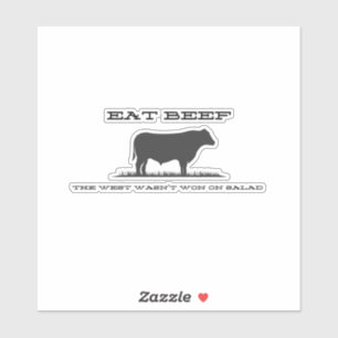 Eat Beef Sticker