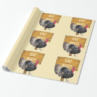 Eat Beef Wrapping Paper