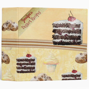 Eat Cake & Cookies Recipe Binder