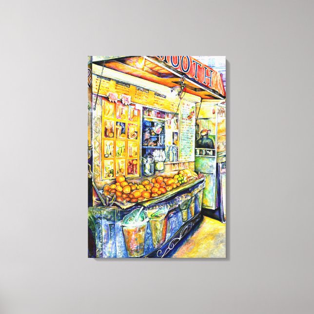 Eat Canvas Print (Front)