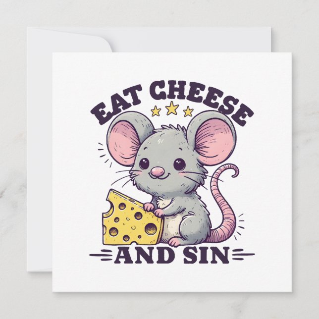 Eat Cheese And Sin (Front)