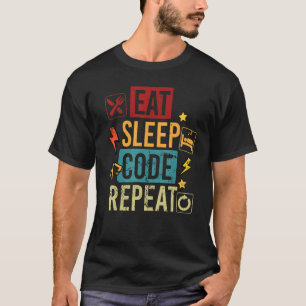 Eat Code Sleep Programming Computer Science Progra T-Shirt