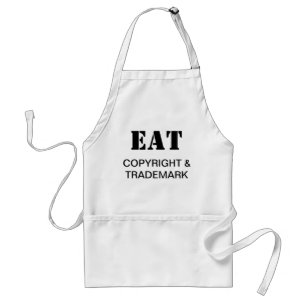 Eat, Copyright & Trademark Apron