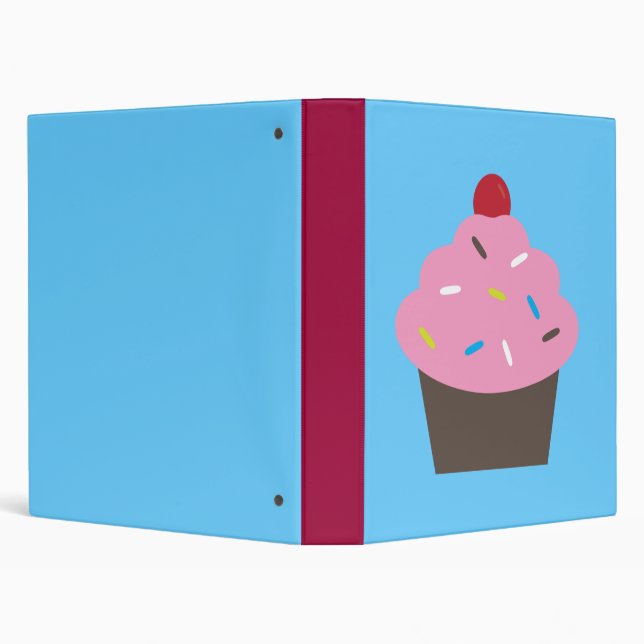 Eat Cupcake Binder (Background)