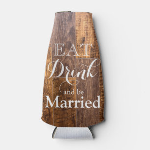 Eat Drink and be Merry Bottle Cooler