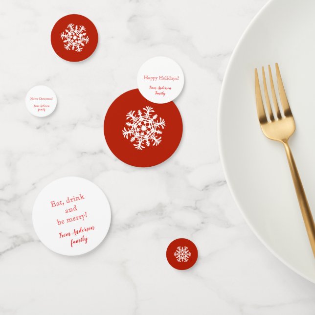 Eat, drink and be merry confetti (Group)