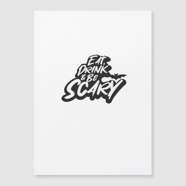 Eat Drink And Be Scary Basic Clean (Front)