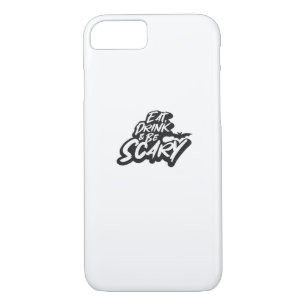 Eat Drink And Be Scary Basic Clean Case-Mate iPhone Case