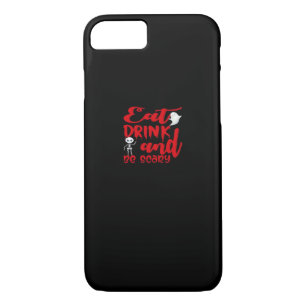 Eat Drink And Be Scary Cool Casual Case-Mate iPhone Case