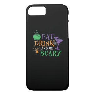 Eat Drink And Be Scary Essential Retro Graphic Case-Mate iPhone Case