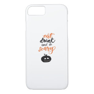 Eat Drink And Be Scary Funny Halloween Case-Mate iPhone Case