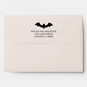Eat Drink and Be Scary Halloween Address Envelope