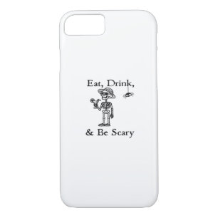 Eat Drink And Be Scary Halloween Aesthetic Style Case-Mate iPhone Case